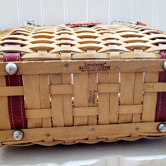 2004 Longaberger Mothers Day Weekend Tote Basket - Picture 7 of 9